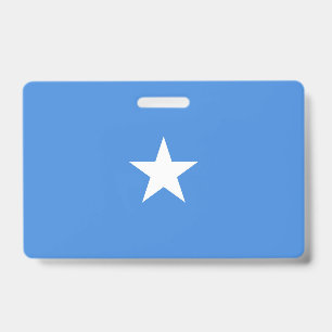 Somalia flag ID badge