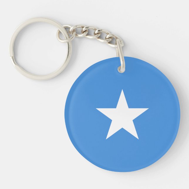 Somalia Flag Key Ring (Front)