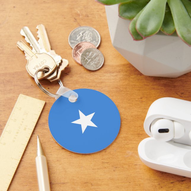 Somalia flag key ring (Desk)
