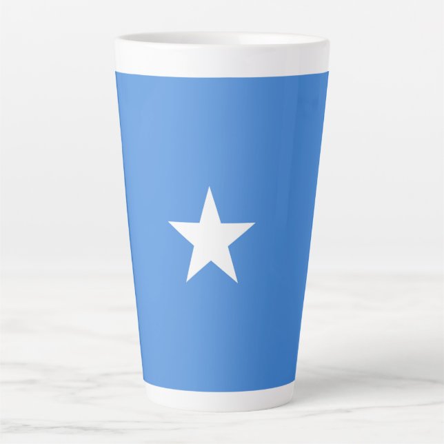 Somalia flag latte mug (Front)