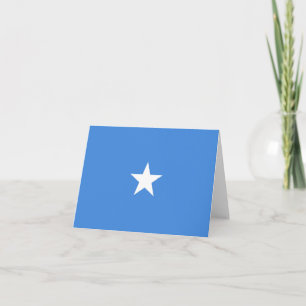Somalia flag note card