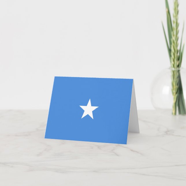 Somalia flag note card (Front)