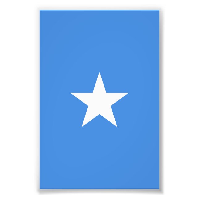 Somalia flag photo print (Front)