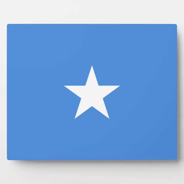 Somalia Flag Plaque (Front)