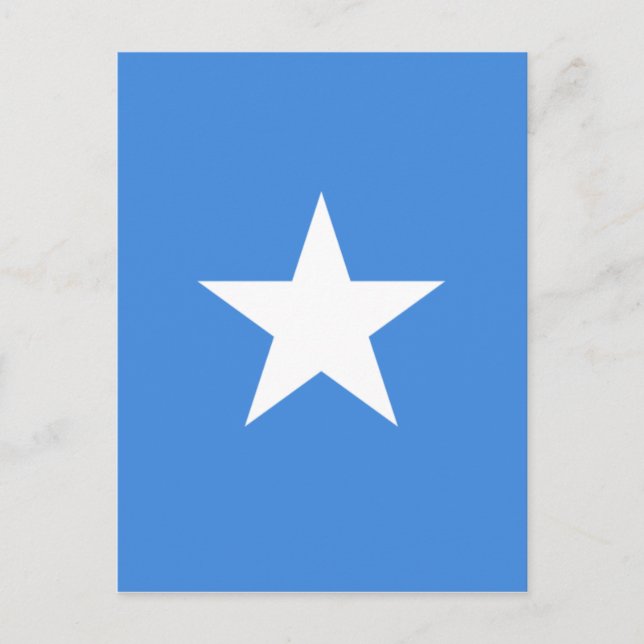 somalia flag postcard (Front)