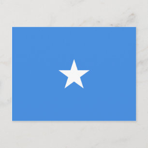 Somalia Flag Postcard