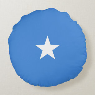 Somalia flag round cushion