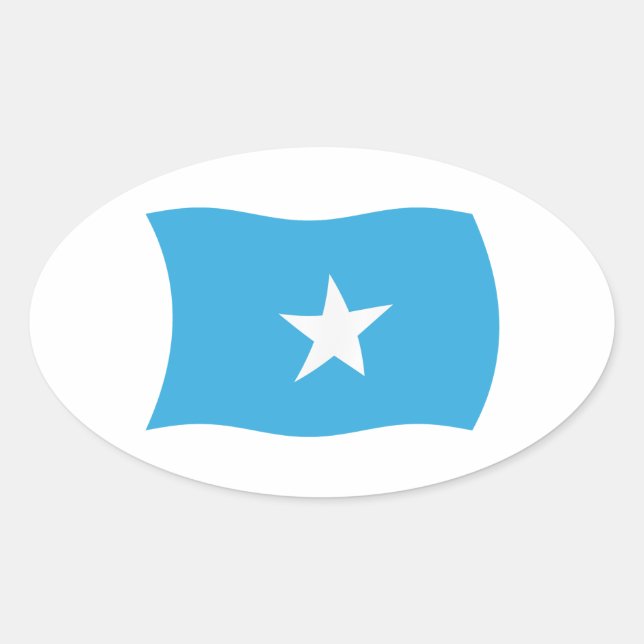 Somalia Flag Sticker (Front)