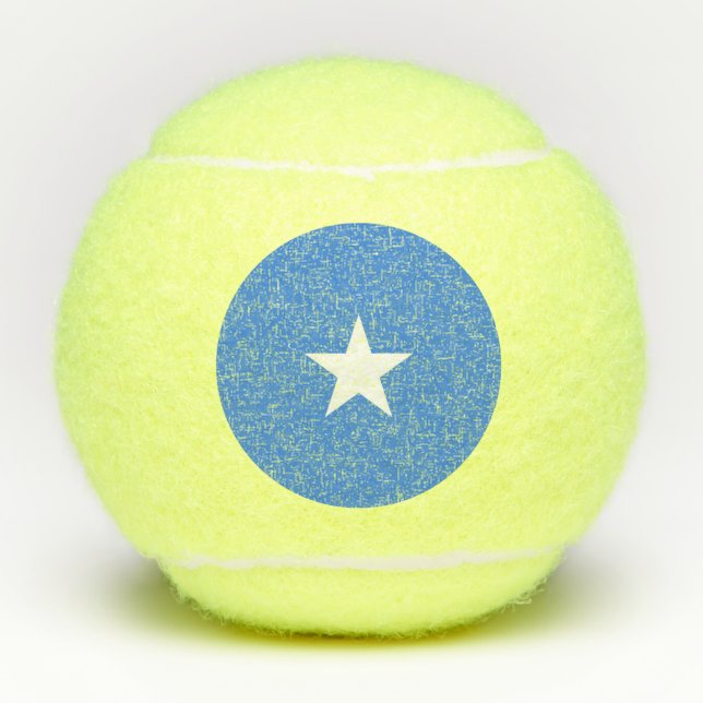 Somalia flag tennis balls (Front)