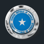Somalia Round Emblem 7.5 Cm Round Badge<br><div class="desc">Somalia Round Emblem</div>