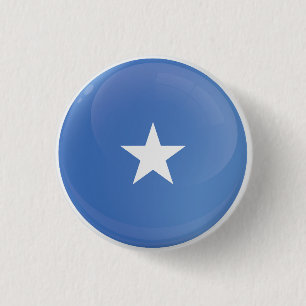 Somalia  Round Icon Flag 3 Cm Round Badge