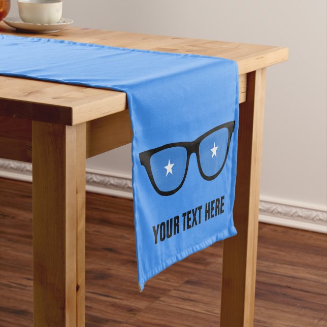 Somalia Shades custom table runners (In Situ)