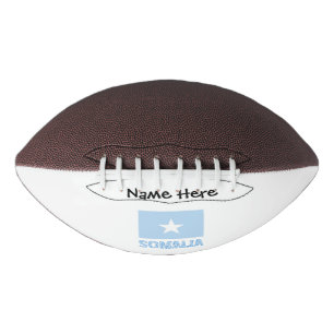Somalia Somali Flag Black Personalisation  Football