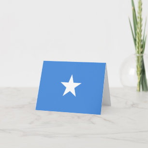 Somalia (Somalian) Flag Card