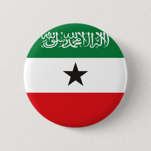 Somaliland ethnic flag 6 cm round badge