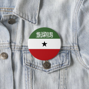 Somaliland flag 7.5 cm round badge