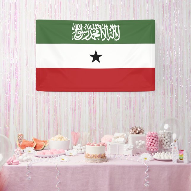 Somaliland flag banner (Party)