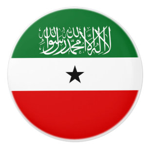Somaliland Flag Ceramic Knob