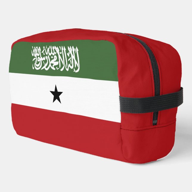 Somaliland flag dopp kit (Left Corner)