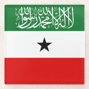 Somaliland Flag Glass Coaster