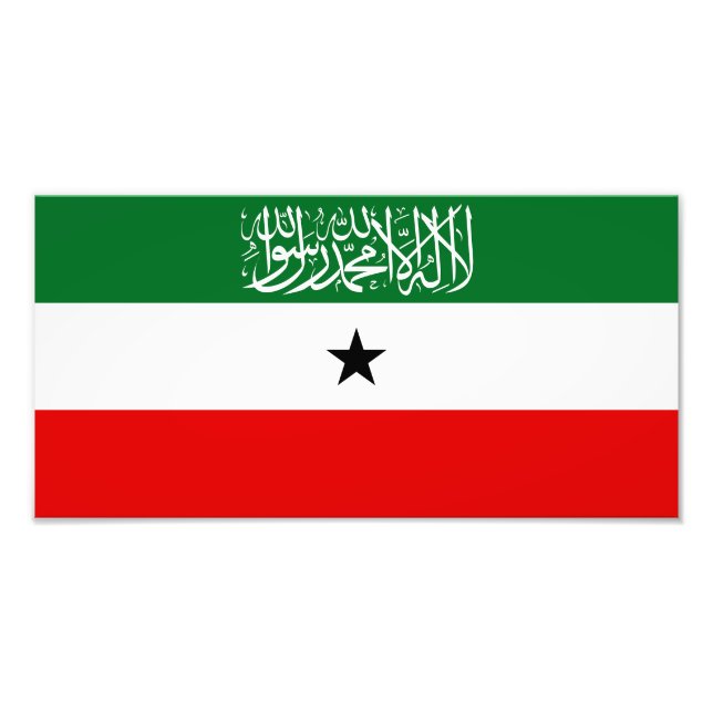 Somaliland Flag Photo Print (Front)