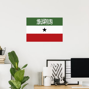 Somaliland flag poster