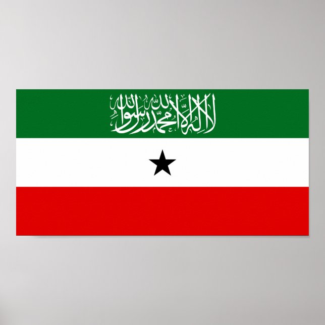 Somaliland Flag Poster (Front)