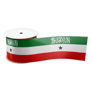 Somaliland Flag Satin Ribbon