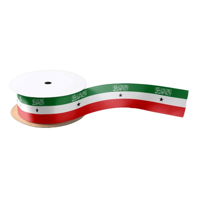 Somaliland Flag Satin Ribbon (Spool)