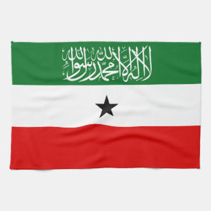 Somaliland Flag Tea Towel
