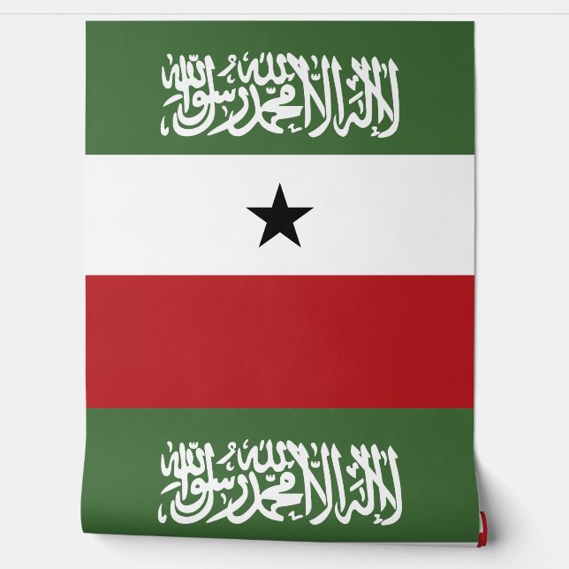 Somaliland flag wallpaper (Unrolling)