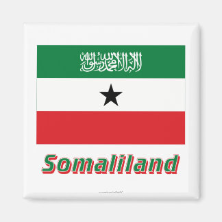 Somaliland Flag with Name Magnet