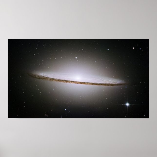 Sombrero Galaxy Poster (Front)