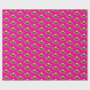 sombrero pattern wrapping paper