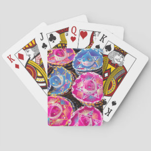 Sombreros In Mexico Playing Cards