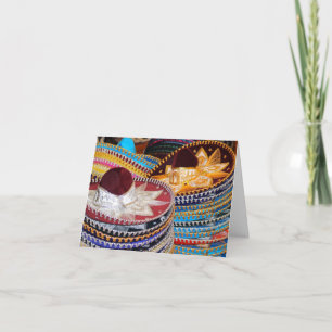 sombreros Muchas Gracias! Thank You Card