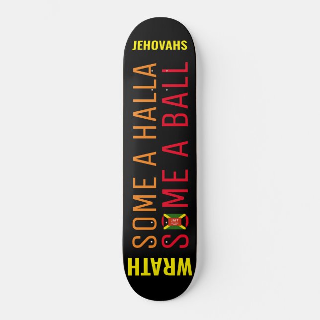 SOME A HALLA  / BALL Skateboard (Front)