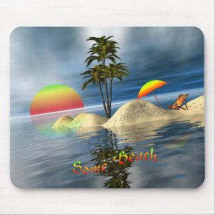 Some Beach Mouse Pad