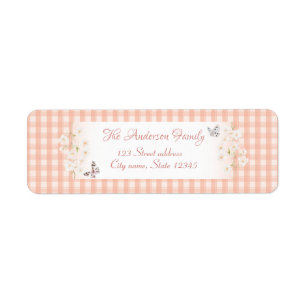 Some Bunny 1st Birthday Return Address Label