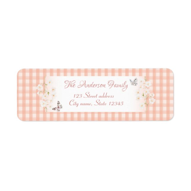 Some Bunny 1st Birthday Return Address Label (Front)