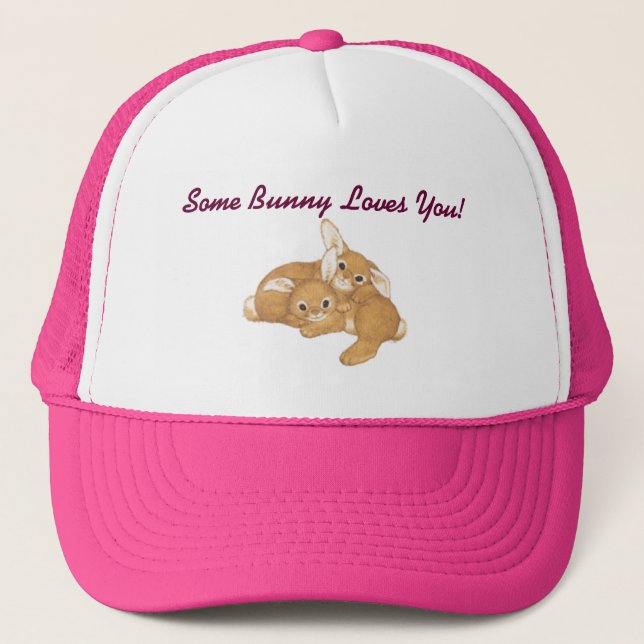 Some Bunny Baseball Hat (Front)