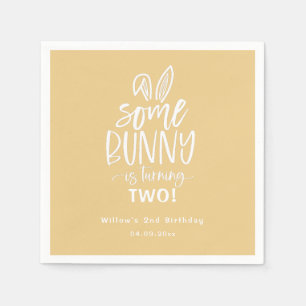 Some Bunny Birthday Party Napkins