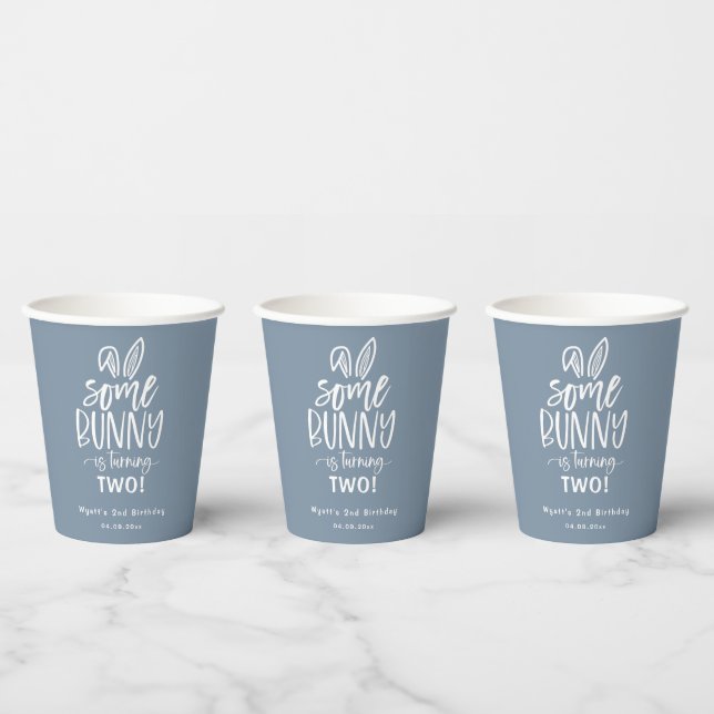 Some Bunny Birthday Party  Paper Cups (Multi)