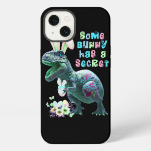 Some Bunny has a Secret Easter Bunny Ears Dinosaur iPhone 13 Case