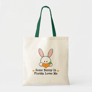 Some Bunny In Florida Loves Me Tote Bag
