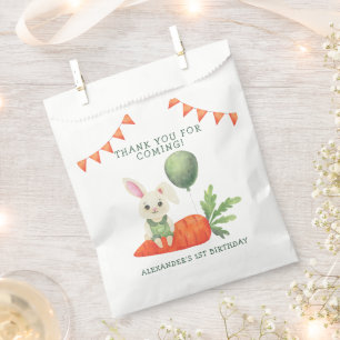 Some Bunny is One Birthday Thank you Favour Bags