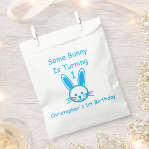 Some Bunny Is Turning One Birthday Favour Bags