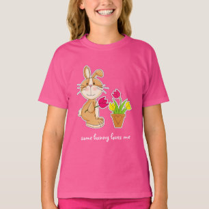 Some Bunny Loves Me. Easter Gift Kids' T-Shirts