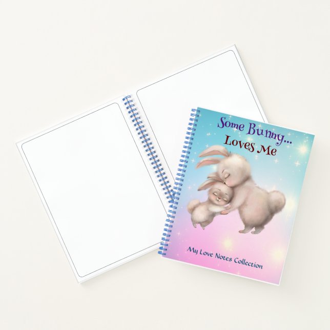 Some Bunny Loves Me  Notebook (Inside)