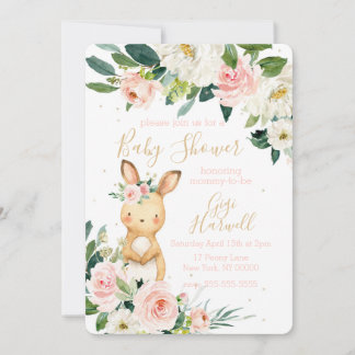 Some Bunny Loves You Baby Shower Invitation